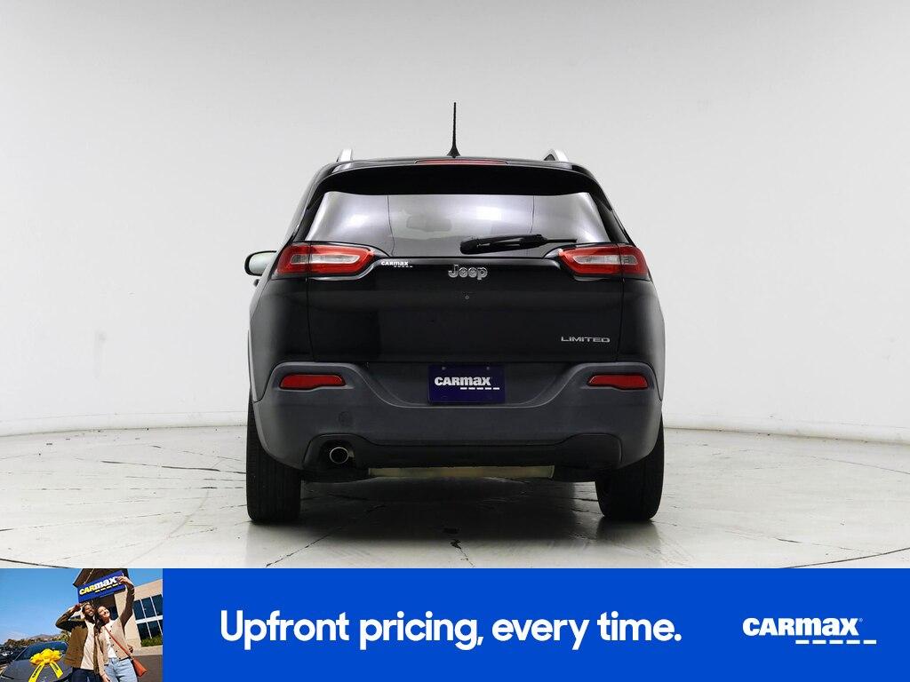 used 2017 Jeep Cherokee car, priced at $14,599