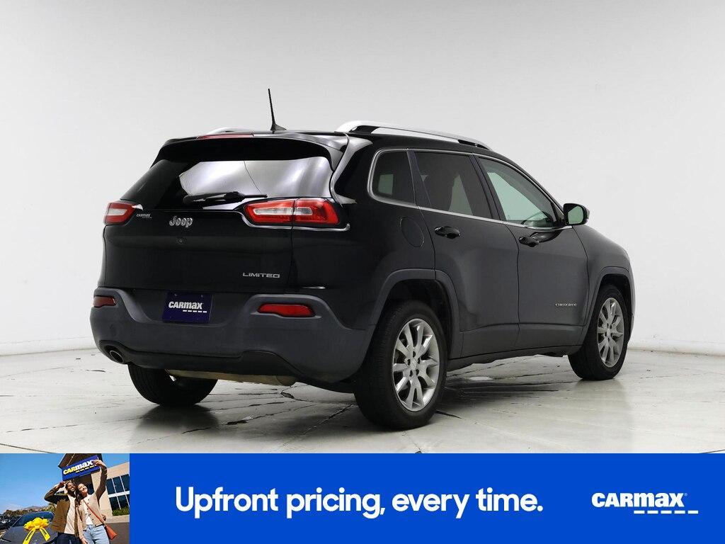 used 2017 Jeep Cherokee car, priced at $14,599