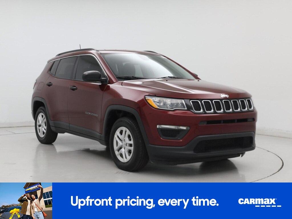 used 2021 Jeep Compass car, priced at $18,998