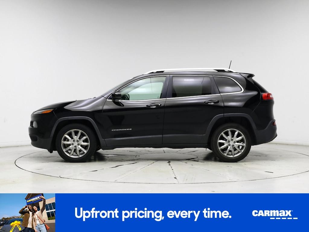used 2017 Jeep Cherokee car, priced at $14,599