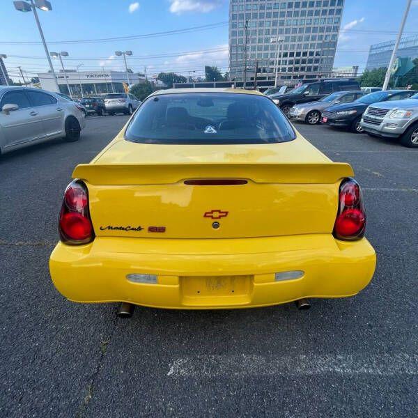 used 2002 Chevrolet Monte Carlo car, priced at $6,500