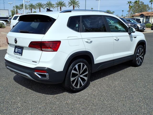 used 2022 Volkswagen Taos car, priced at $19,498