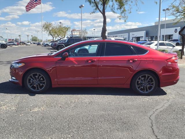used 2018 Ford Fusion car, priced at $14,999
