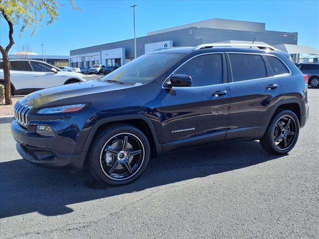 used 2015 Jeep Cherokee car, priced at $11,999