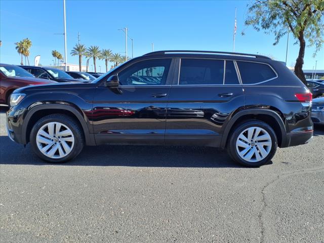 used 2021 Volkswagen Atlas car, priced at $28,998