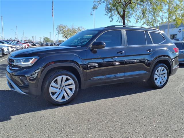 used 2021 Volkswagen Atlas car, priced at $28,998