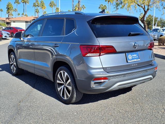 used 2023 Volkswagen Taos car, priced at $21,998