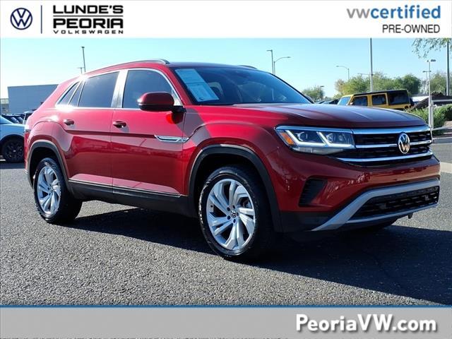 used 2021 Volkswagen Atlas Cross Sport car, priced at $24,998