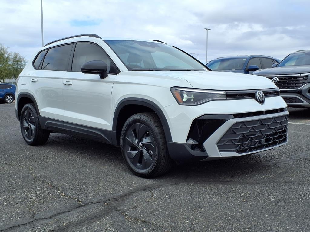 new 2025 Volkswagen Taos car, priced at $25,163
