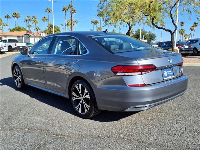 used 2021 Volkswagen Passat car, priced at $18,998