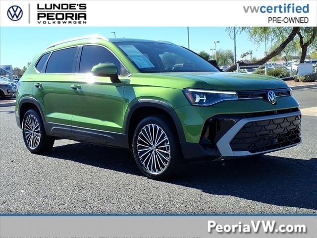used 2025 Volkswagen Taos car, priced at $26,498