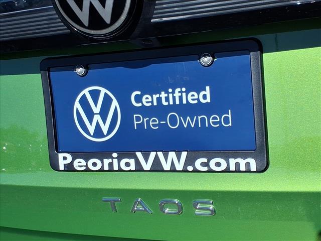 used 2025 Volkswagen Taos car, priced at $26,498