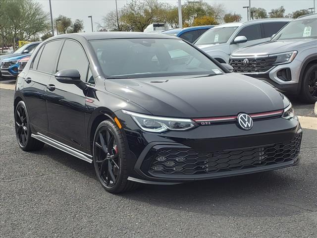 new 2024 Volkswagen Golf GTI car, priced at $43,056