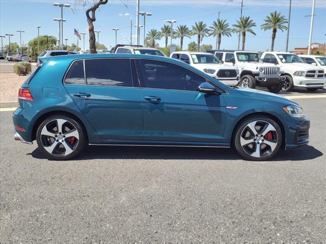 used 2019 Volkswagen Golf GTI car, priced at $21,999