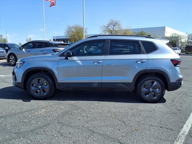 new 2025 Volkswagen Taos car, priced at $26,011