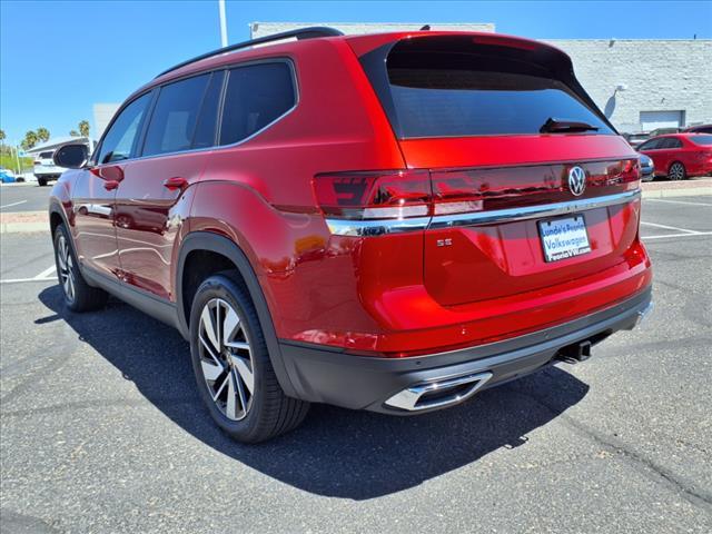 new 2025 Volkswagen Atlas car, priced at $45,121