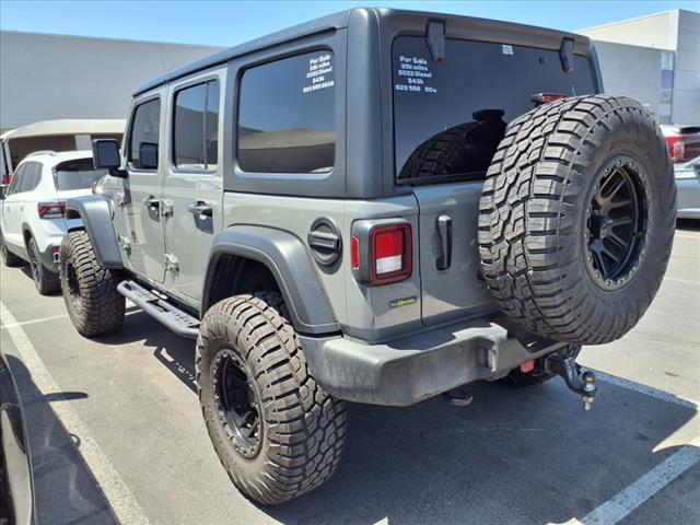 used 2022 Jeep Wrangler car, priced at $35,999