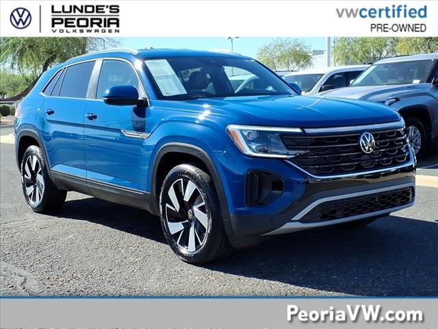 used 2025 Volkswagen Atlas Cross Sport car, priced at $35,998