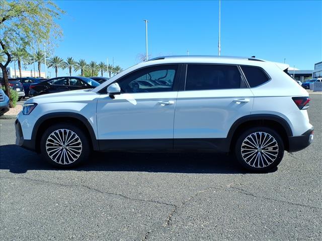 used 2025 Volkswagen Taos car, priced at $26,498