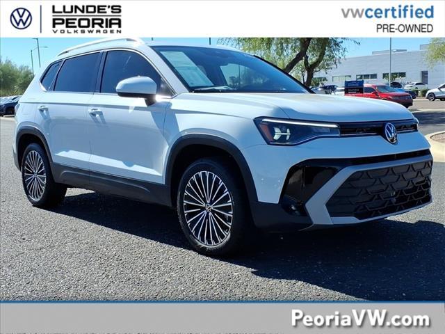 used 2025 Volkswagen Taos car, priced at $26,498