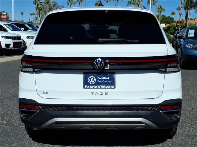 used 2025 Volkswagen Taos car, priced at $26,498