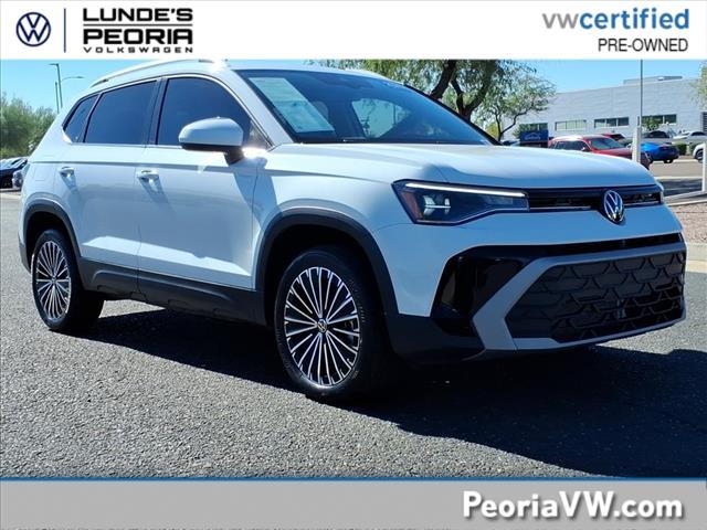 used 2025 Volkswagen Taos car, priced at $26,498