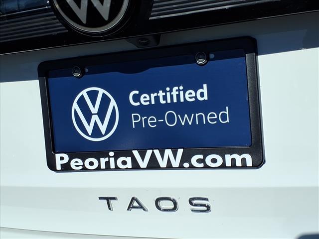 used 2025 Volkswagen Taos car, priced at $26,498
