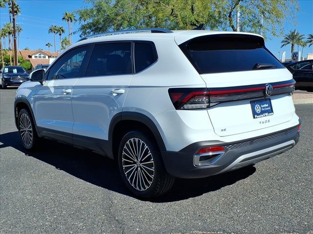 used 2025 Volkswagen Taos car, priced at $26,498