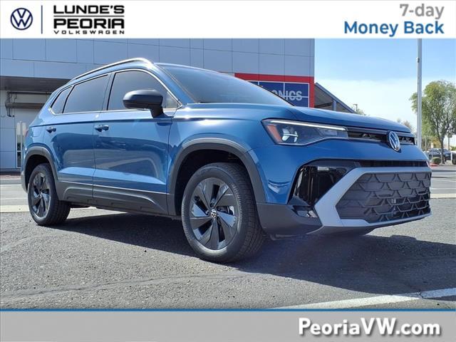 new 2025 Volkswagen Taos car, priced at $25,521