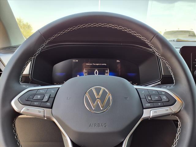 new 2025 Volkswagen Taos car, priced at $25,521