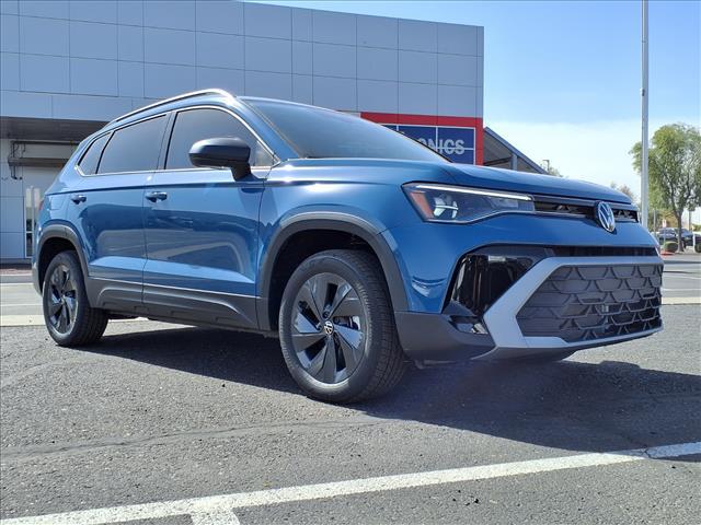 new 2025 Volkswagen Taos car, priced at $26,653