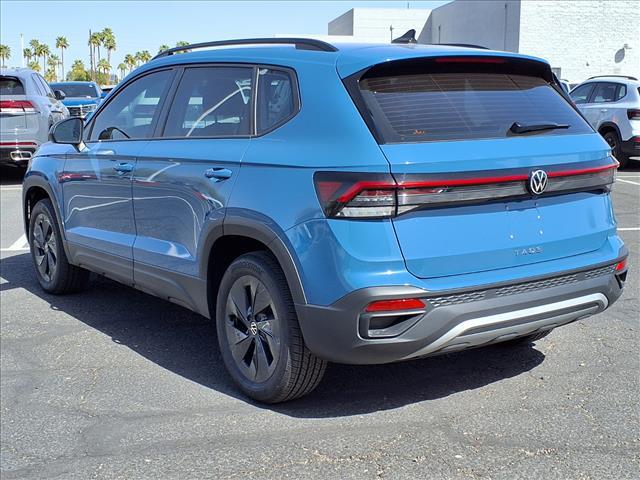 new 2025 Volkswagen Taos car, priced at $25,521
