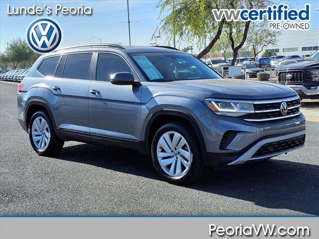 used 2021 Volkswagen Atlas car, priced at $25,998