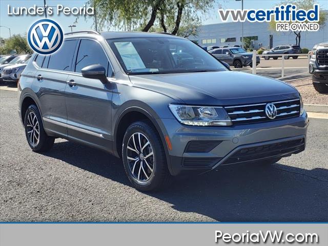 used 2021 Volkswagen Tiguan car, priced at $19,998