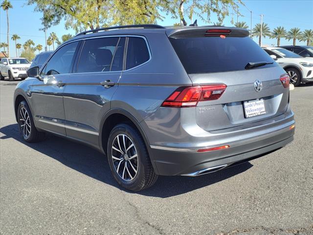 used 2021 Volkswagen Tiguan car, priced at $19,998