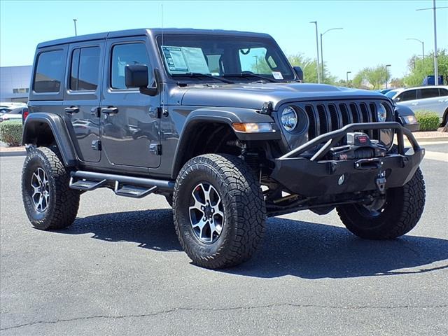 used 2022 Jeep Wrangler Unlimited car, priced at $42,999