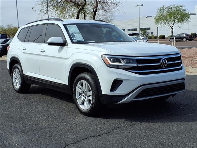 used 2021 Volkswagen Atlas car, priced at $19,999