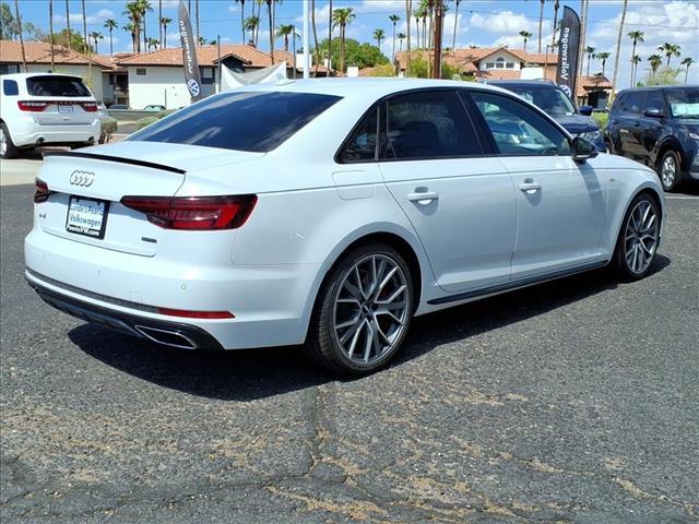 used 2019 Audi A4 car, priced at $19,999