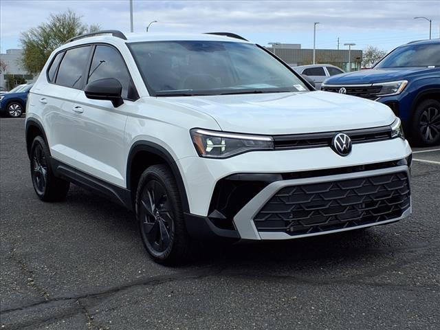 new 2025 Volkswagen Taos car, priced at $27,011