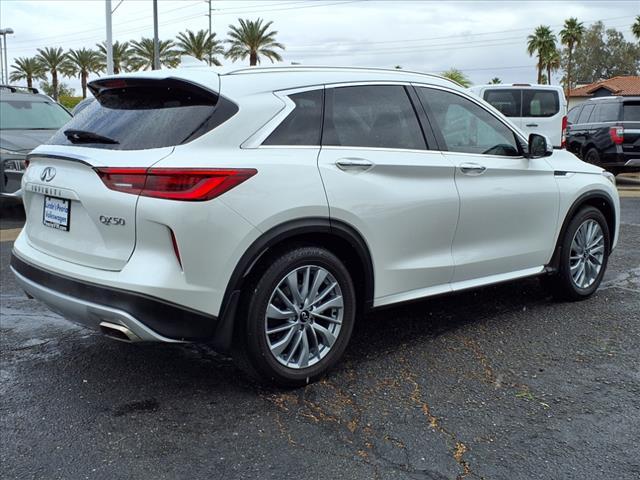 used 2023 INFINITI QX50 car, priced at $28,999