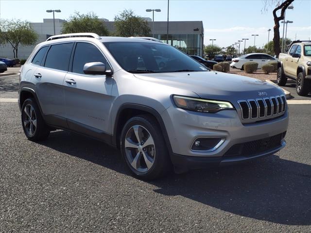 used 2019 Jeep Cherokee car, priced at $18,999