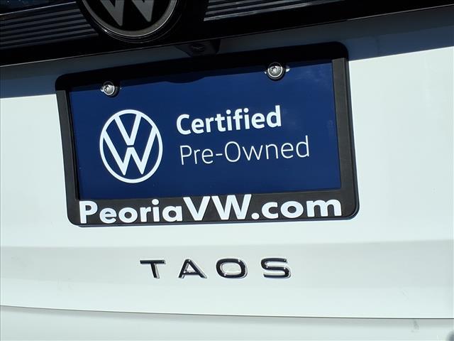 used 2025 Volkswagen Taos car, priced at $26,498