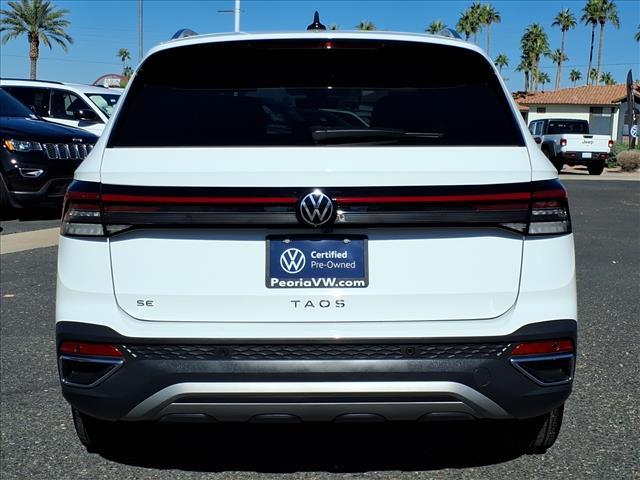 used 2025 Volkswagen Taos car, priced at $26,498