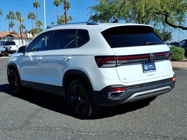 used 2025 Volkswagen Taos car, priced at $26,498