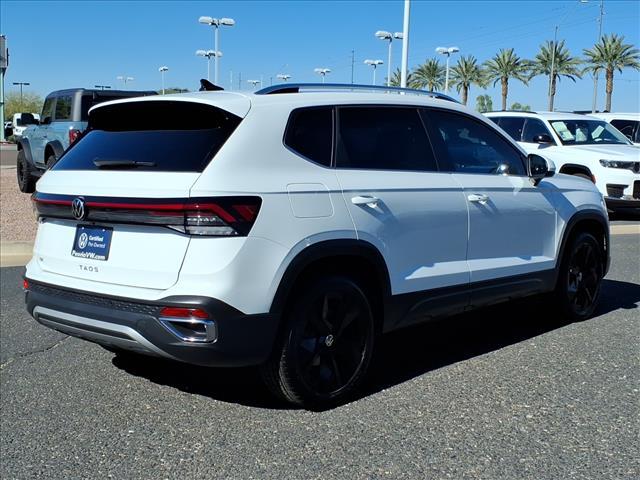 used 2025 Volkswagen Taos car, priced at $26,498