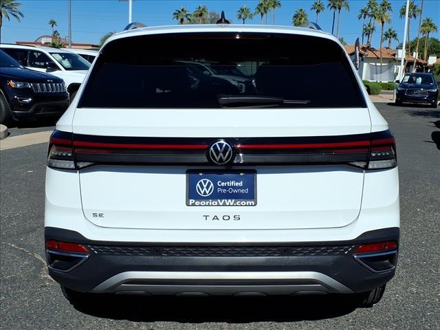 used 2025 Volkswagen Taos car, priced at $26,998