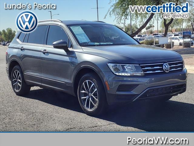 used 2021 Volkswagen Tiguan car, priced at $20,998