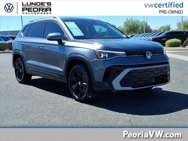 used 2025 Volkswagen Taos car, priced at $26,498