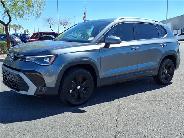 used 2025 Volkswagen Taos car, priced at $27,998