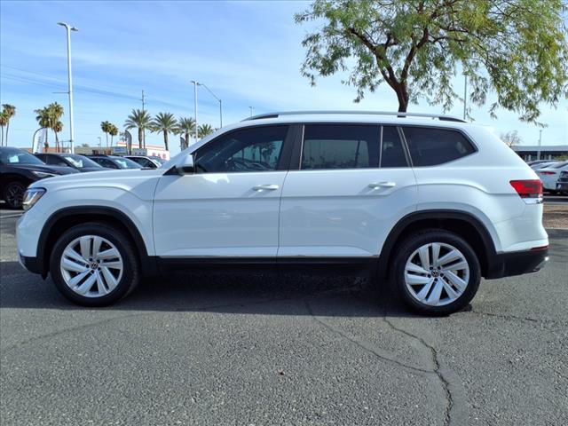 used 2021 Volkswagen Atlas car, priced at $30,998